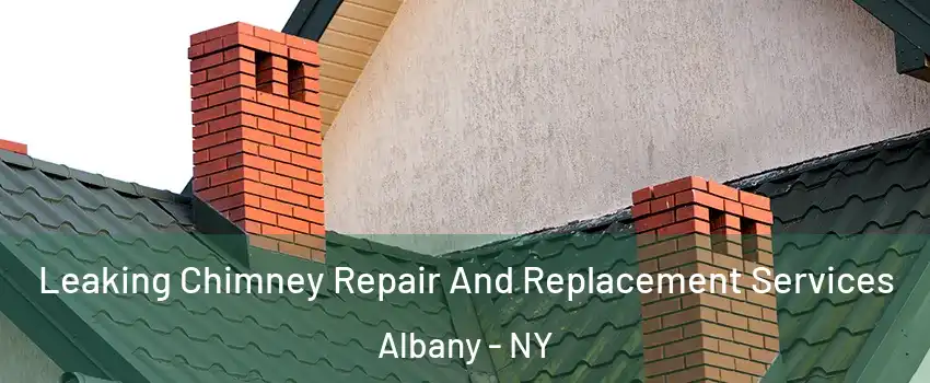  Leaking Chimney Repair And Replacement Services Albany - NY